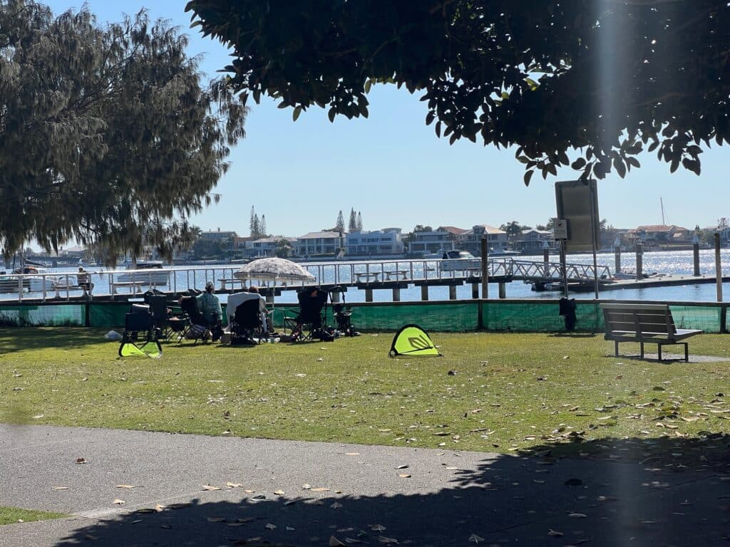 Picnic Area At Esplanade Park Centre