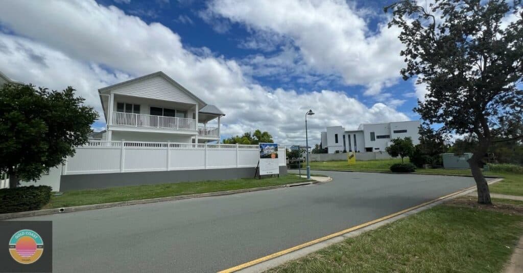 Expensive townhouse example at Paradise Point